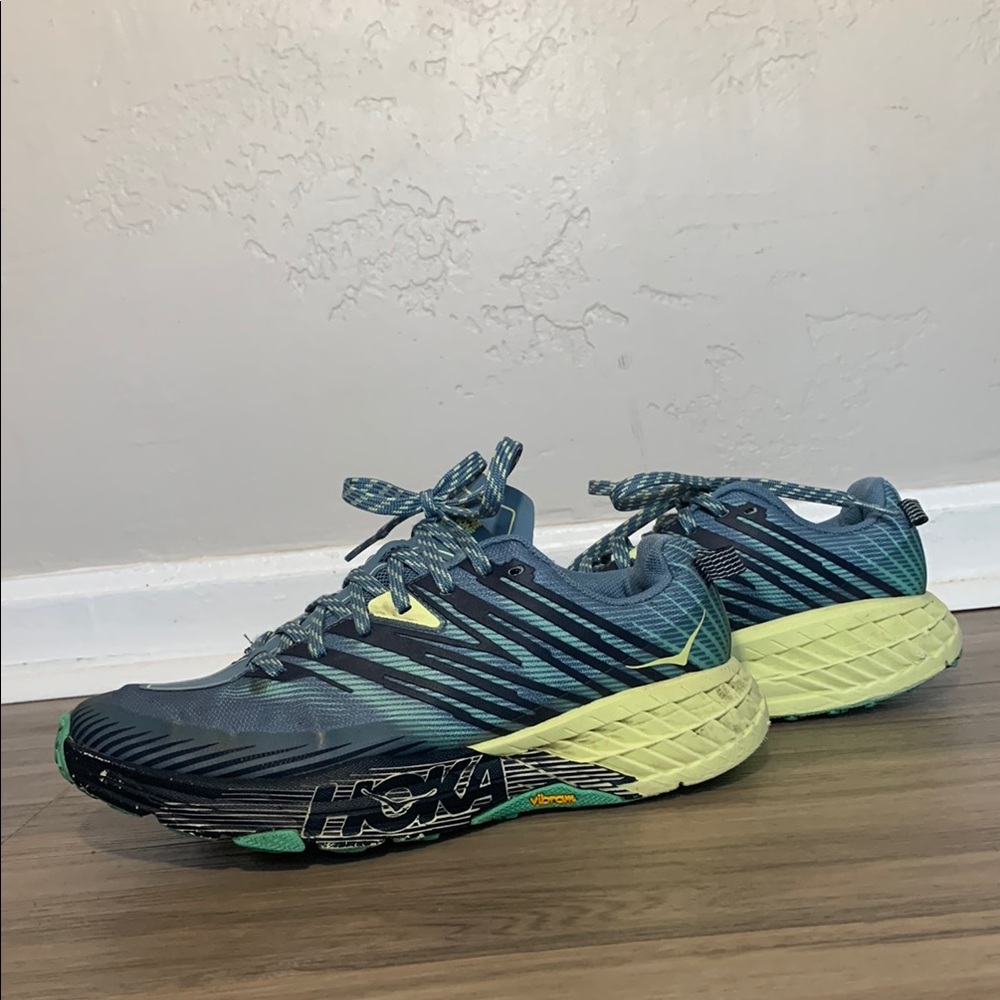 Hoka Blue Running Shoes